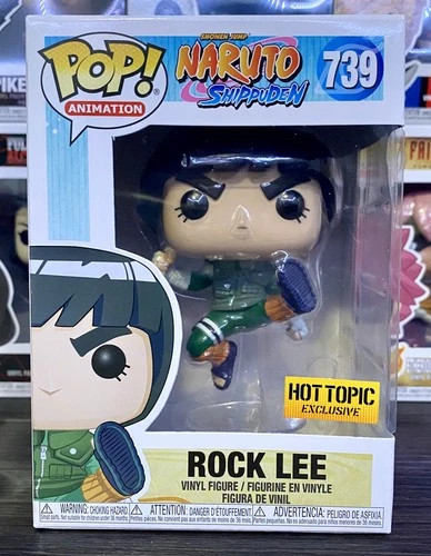Funko Pop! Vinyl: Naruto Shippuden - Rock Lee - Hot Topic (Exclusive) #739