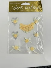 Stickopotamus Jolee's Boutique Puffy Sticker Collage Rosebud Hearts