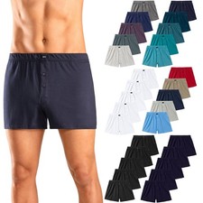 weite Herren Boxershorts mit Eingriff HIS Unterhosen Baumwolle H.I.S | 5 St&uuml;ck