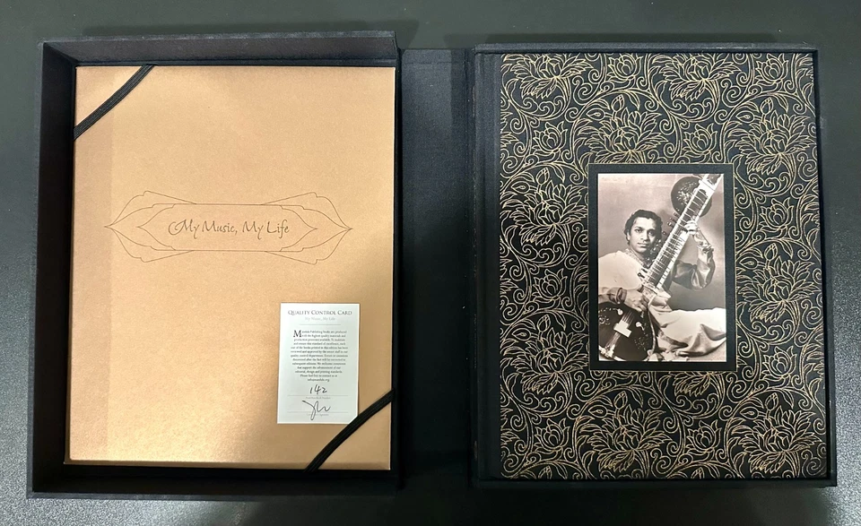 My Music, My Life by Ravi Shankar *LIMITED EDITION SIGNED & NUMBERED COPY* - Image 3 of 4