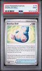 Pokemon Snorlax Doll PSA 9 #175/182 SV04: Paradox Rift Regular Finish - POP 41