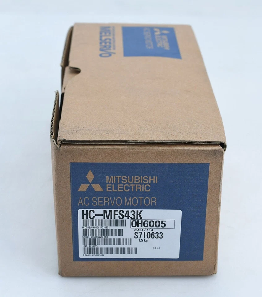 Servomotor de CA Mitsubishi HC-MFS43K 1 PIEZA nuevo en caja envío rápido HCMFS43K Foto 2 de 4