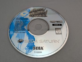 *A2 Street Fighter Collection (Sega Saturn, 1997) Complete CIB, No Reg Card