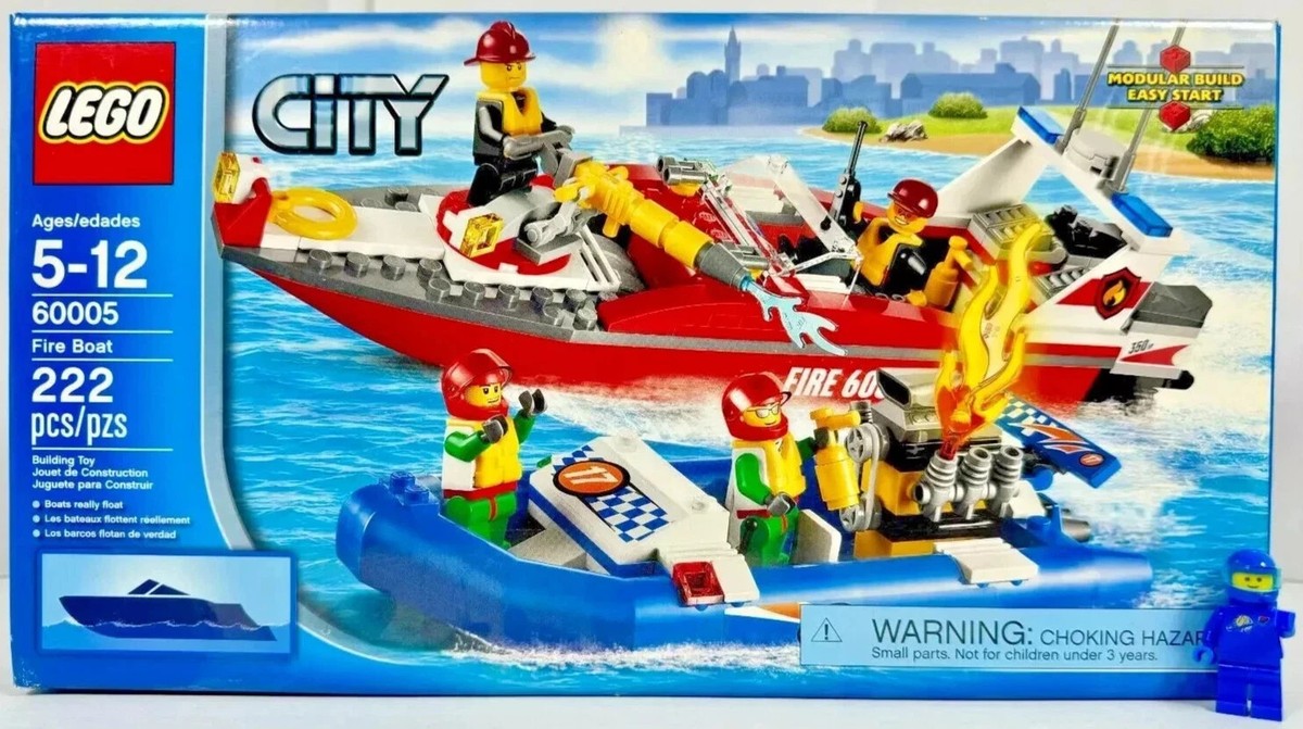 LEGO CITY: Fire Boat (60005) for sale online | eBay