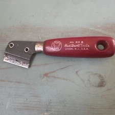 Vintage Red Devil Tools No. Rk 2 Razor Scraper Knife Union, Nj. USA. VGC