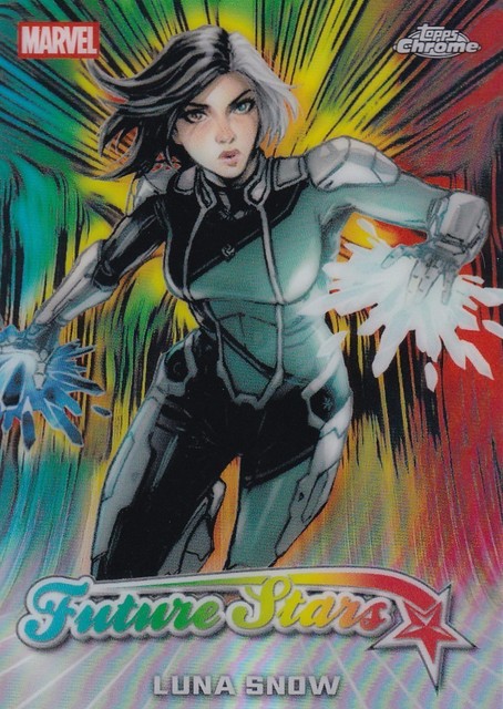 2026 Topps Chrome Marvel Luna Snow Future Stars # FS-11 PWE