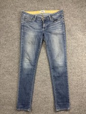 Paige Jeans Womens 27 Blue Jimmy Jimmy Skinny Medium Wash Stretch Made in USA