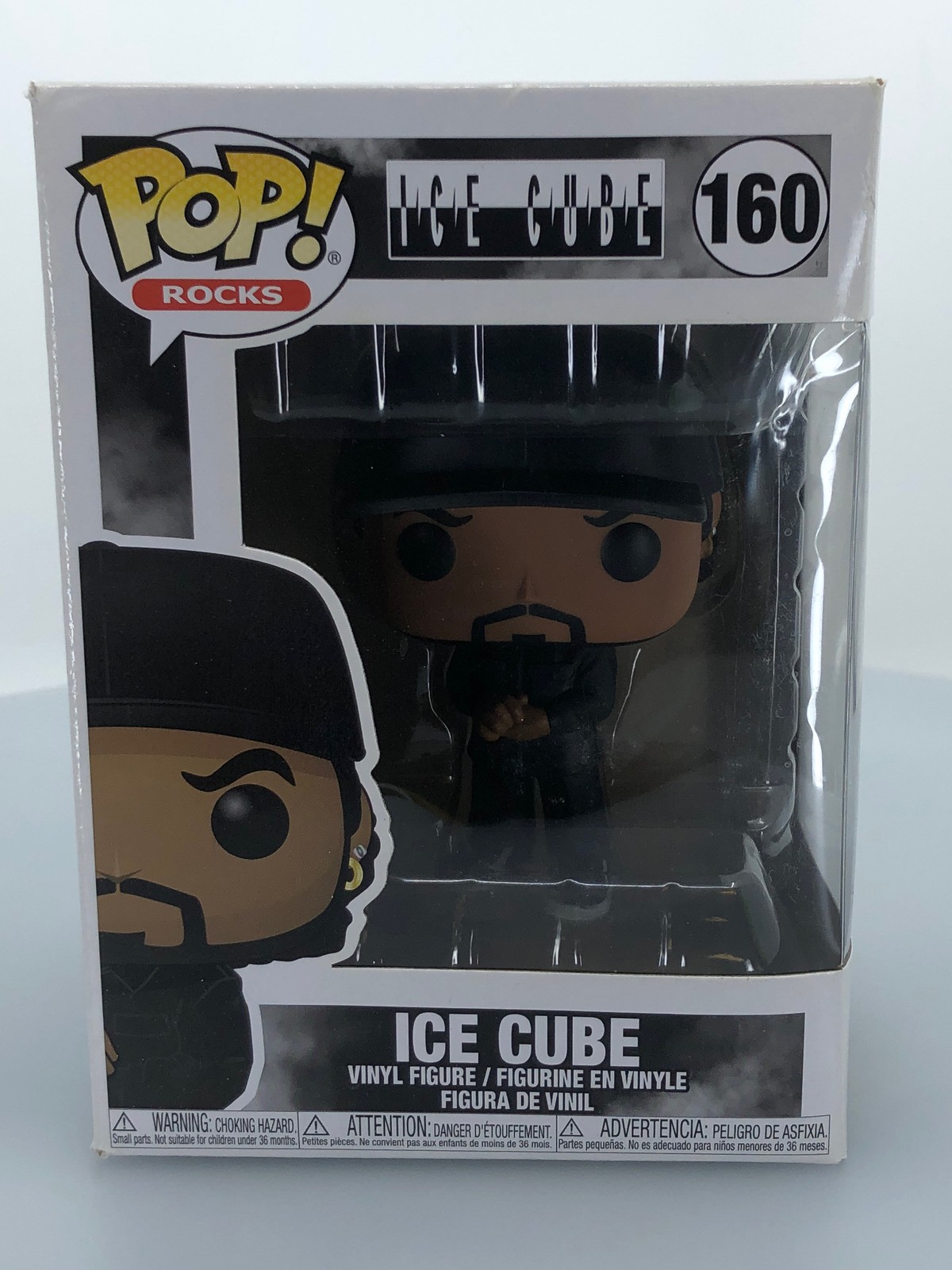 Funko Pop! Figura Vinilo Rocks Ice Cube #160 Caja Dañada Ver Fotos