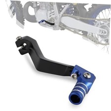 Forged Dirt Bike Gear Shifter,Folding Motorcycle Shift Lever for YZ125 Blue