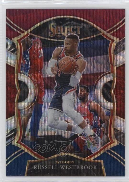 2020-21 Panini Select Concourse Tri-Color Prizm Russell Westbrook #39 5ub