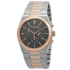 Mathey-Tissot Zeus Chronograph Quartz Black Dial Men's Watch H118CHRS