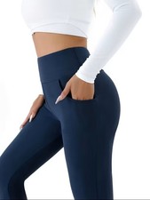 NEW Women's Fleece-Lined Leggings High Waist 4 Colors Sizes S to XXL