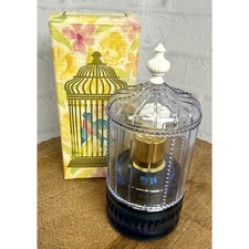 NEW Vintage Avon Song of Love bird cage Moonw...