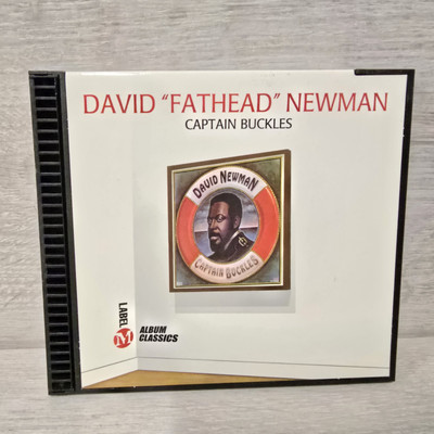 David ''Fathead'' Newman - Captain Buckles CD Rare Autographed / Signed CD Rhino
