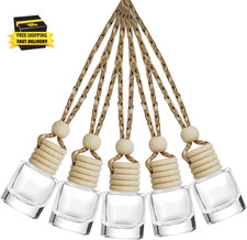 Esewalas 5pcs Hanging Car Air Freshener Empty Glass Perfume Bottlespendant Bott Esewalas 5pcs Hanging Car Air Freshener Empty Glass Perfume Bottlespendant Bott