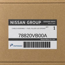 Genuine Nissan Patrol Y61 Cable Assembly - Fuel Filler Lid Opener 78820vb00a