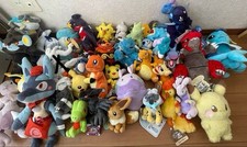 Pokemon Fit Pokemon Center Tagged Mostly 38 Plush Toy set