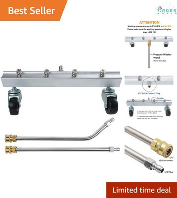 #ad #ad Pressure Washer Undercarriage Cleaner 13 Inch Water Broom 4000 PSI for Vehicles $36.97