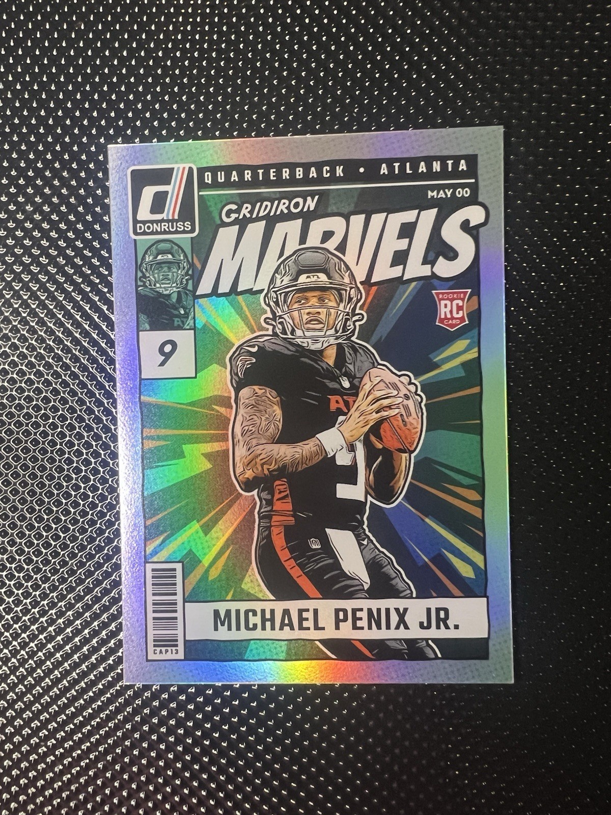 2024 Donruss Michael Penix Jr Gridiron Marvels Case Hit Ssp #15