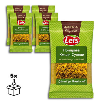 Leis Würzmischung Hmeli Suneli - 5 x 80g