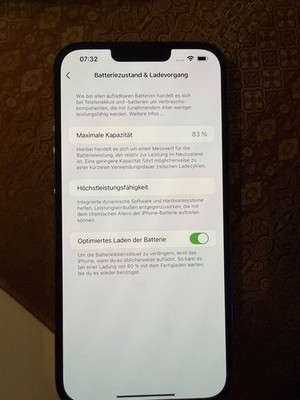 Apple iPhone 13 - Blau, 256 GB, ohne Simlock