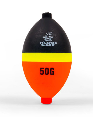 Black Cat Hard Core Foam Pose Float Schwimmer Wels/Waller 50,100,200,300,400g