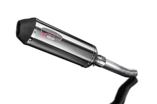 Yamaha XT700 Tenere 2019-2024 Slip On 13.5" X-Oval Stainless Exhaust Muffler Kit