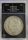1889 O US Morgan Silver Dollar (Semi Key Date) VG Collectors Slab Bradford