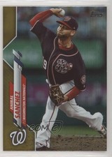 2020 Topps Jumbo Pack Exclusive Gold Foil Anibal Sanchez #193 vm8