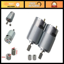 2 Pcs Universal 550 Electric Motor 15000RPM for Kids Ride-On Cars Toys