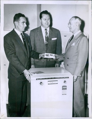 1955 Joseph Feinstein Jack Curley Frank Cook Vice President Winner Photo 6x8