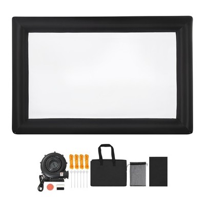Aufblasbare Filmleinwand Projektion Beamer Leinwand 513x185x330cm Heimkino