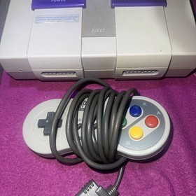 Super Nintendo SNES Console Bundle *Mario & Zelda* 1 Controller B01 Tested