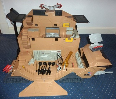 G.I.JOE 2003 MOBILE COMMAND CENTER LOOSE & COMPLETE GI JOE HEADQUARTER COBRA