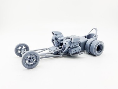 Dual Engine 6 wheel Dragster
