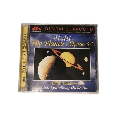 Holst The Planets Opus 32 Andre Previn DTS Multichannel CD 5.1 Sound Rare OOP