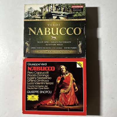Verdi Nabucco - 2 Versions By Sinopoli & Parry
