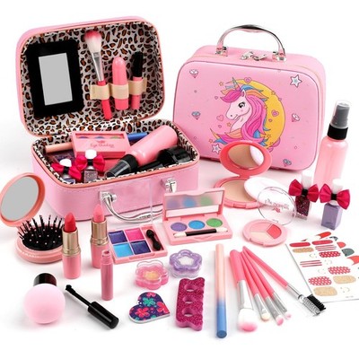Kids Washable Makeup Girl Toys for Girl 4 5 6 7 8 9 10 Year Old