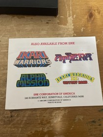 Iron Tank (Nintendo, NES) Complete in Box CIB w/ Manual, Foam