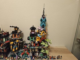 The LEGO Ninjago Movie: All 5 City Sets(100%) Complete.