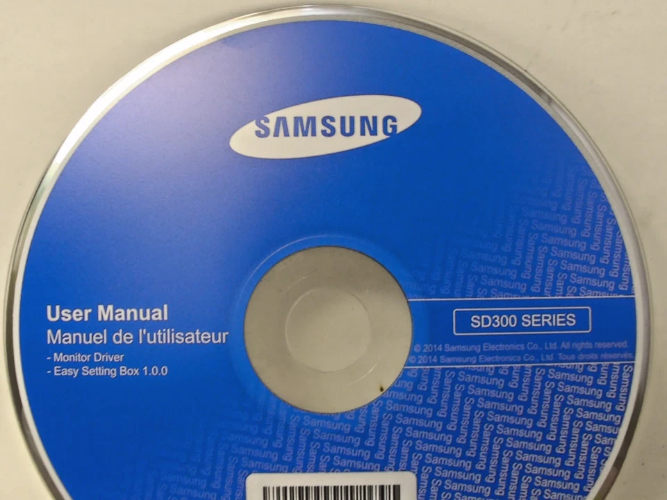 Samsung SD300 Series User Manual Monitor Driver Disc Preowned  Disc only - Image 3 of 3