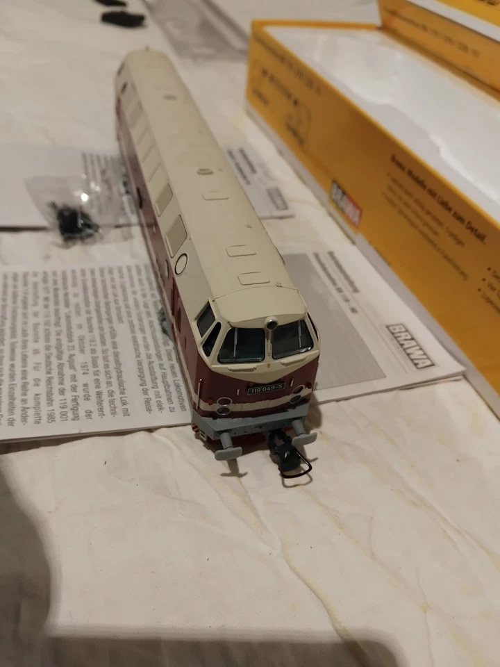BRAWA H0 41086 Diesellok BR 119 049-5 DCC Digital Sound - Bild 3 von 4