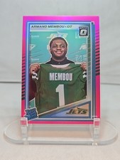 2025 Panini Donruss - Rated Rookie Armand Membou #358 Optic Preview Pink Rc