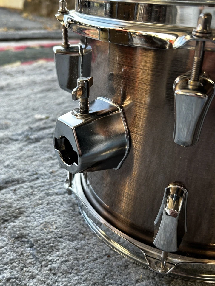 Batería Power Tom de percusión plus cromo ahumado de 12 pulgadas Foto 3 de 4