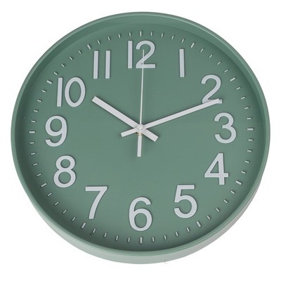 Für Schlafzimmer für Küche nicht tickende Uhr 12 Zoll Uhr hoch transparentes