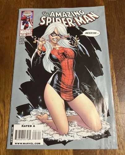 AMAZING SPIDER-MAN #607 J Scott Campbell - Water Damaged