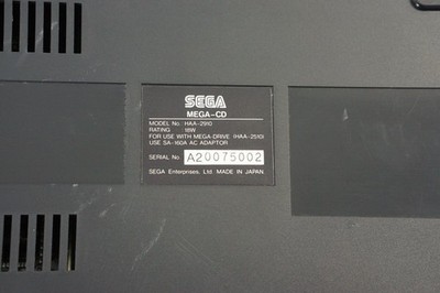 Sega Mega-CD Console HAA-2910 SEGA Genesis Tested System | NTSC-J