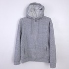 Figs Hoodie Womens L Scrubs Gray Hooded On Shift Full Zip Medical Nurse Jacket