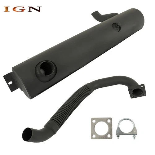 Muffler Exhaust Pipe Kit For Bobcat 751 753 763 773 S150 S175 S185 Black
