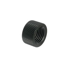 G1/4 Inch Female to Female Extender Fitting 10.5mm Black PC Water Cooling